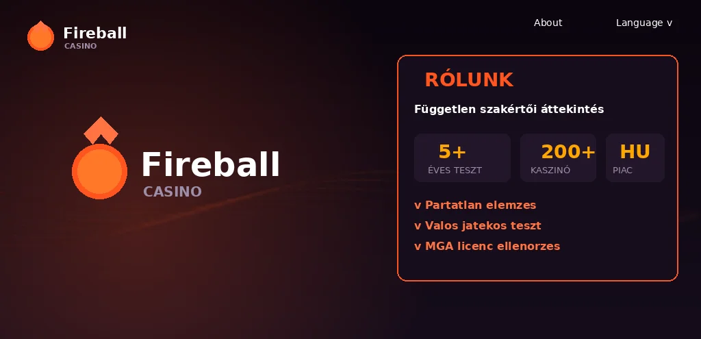 Rólunk és a Fireball Casino története magyar áttekintés