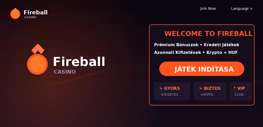 Fireball Casino magyar áttekintés és üdvözlő csomag